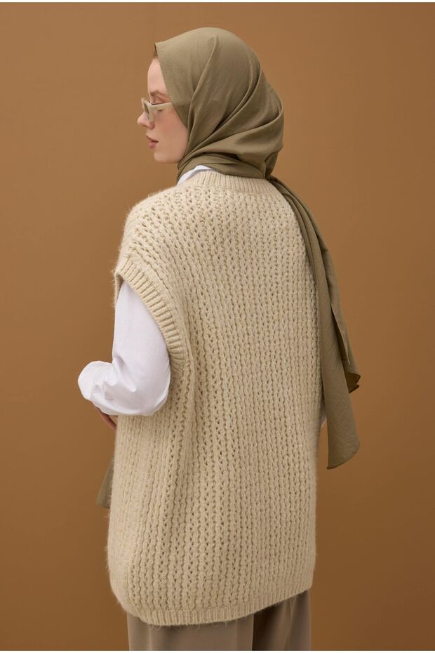Soft Kraş Şal Açık Kil - 5