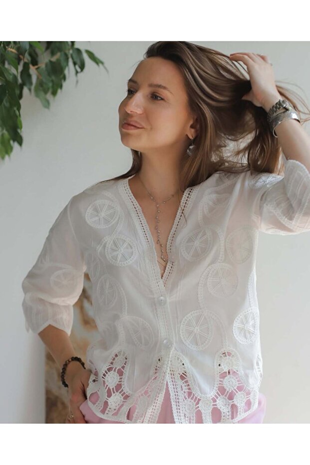 Nakışlı Gömlek - 5