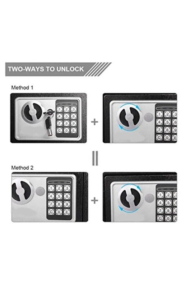 Ev Tipi Çelik Para Kasası 17ef - 4