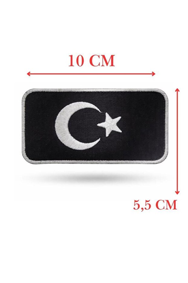 BAYRAK Nakış Patch - Peç 10 Cm X 4,5 Cm - 1