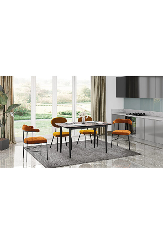 Milonga Sandalye - Sarı - 2