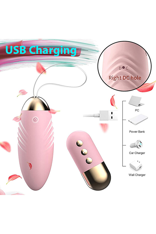 Vibrator with wireless remote control, 10 vibration modes, with heating function - 4