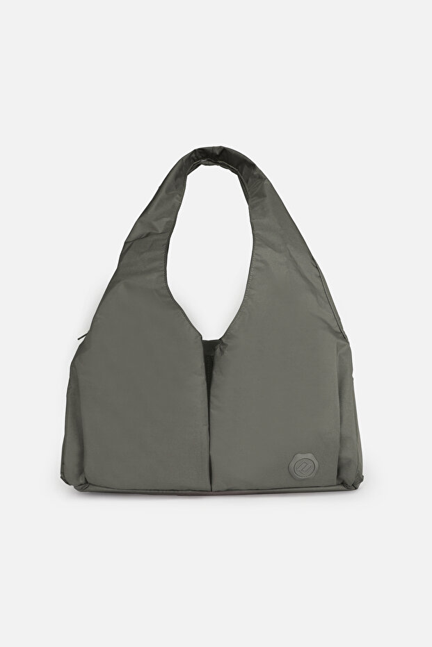 Pleated Gym Bag, Waterproof Fabric Gym Bag, Shoulder Bag, Multi-Pocket Gym Bag