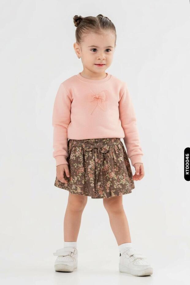 Girl's 2-Piece Combination Set 1-4 Years Old Set0419