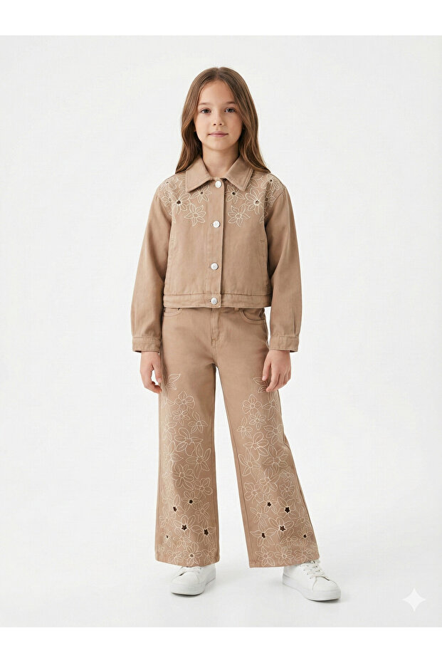 Girl's Top and Bottom 3-Piece Combination Set Set0484