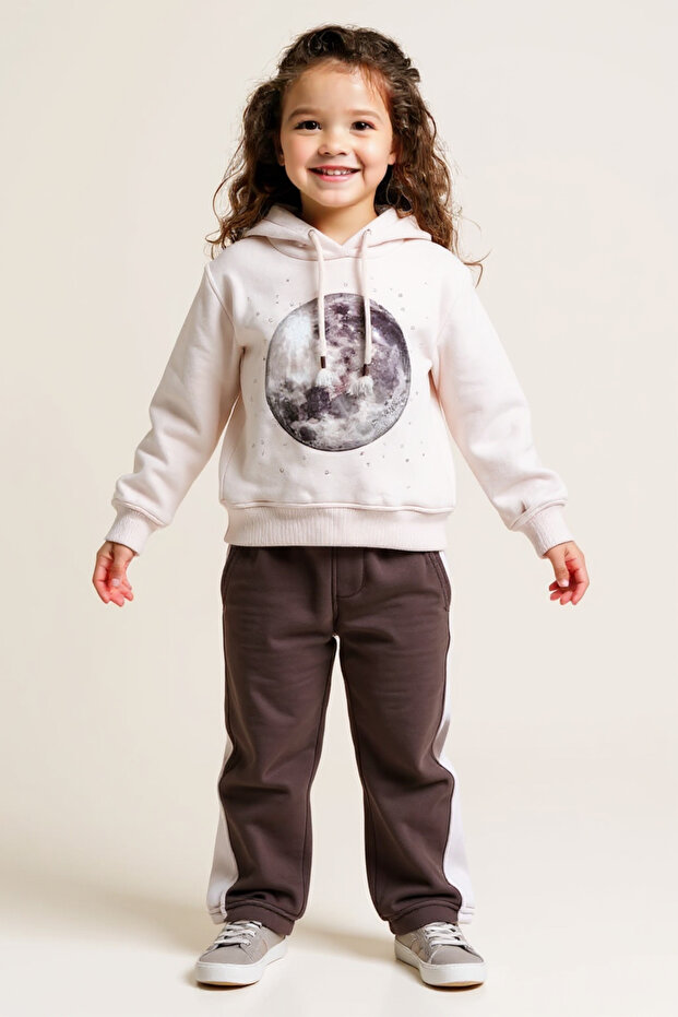 Girl's Tracksuit Set 4-8 Years Old 7226