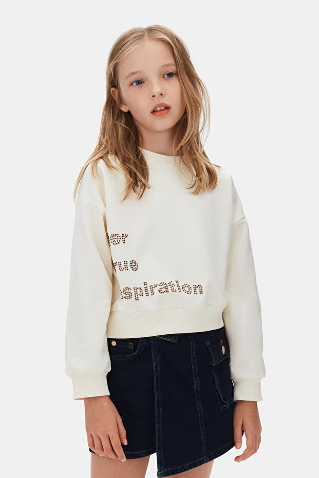 Girl's Sweatshirt 8-14 Years 39326