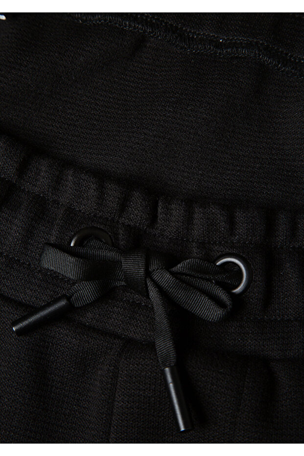 Siyah Örme İnterlok Pantolon 0010489-900 - 8