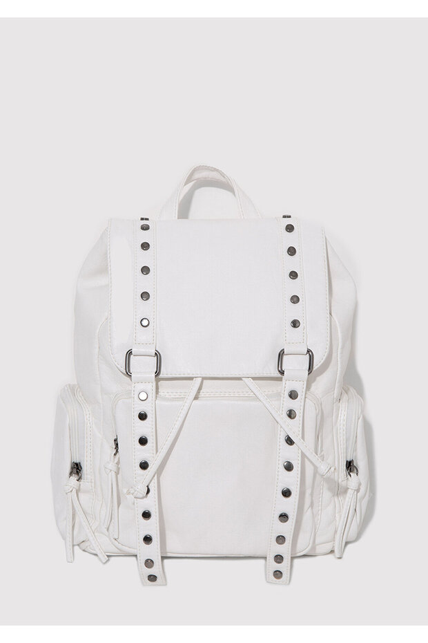 حقيبة ظهر بيضاء 1913015-620 - 2