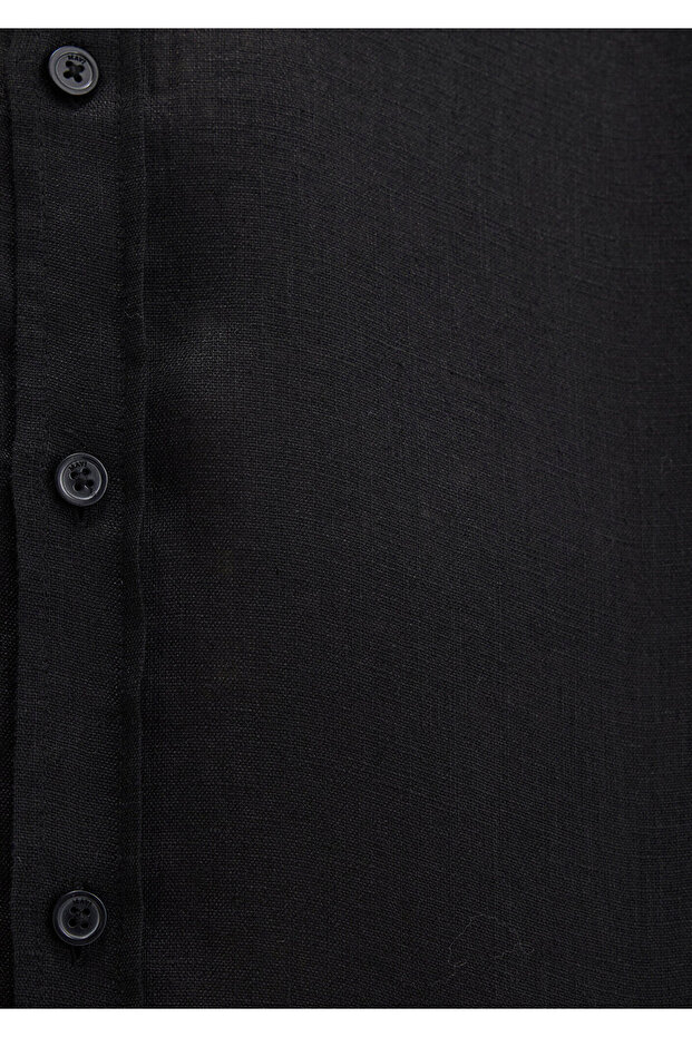 UZUN KOL GÖMLEK Siyah - 7