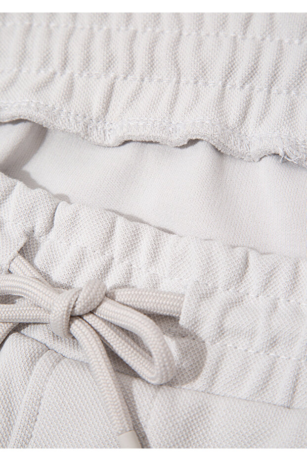 Açık Gri Şort 0410254-80192 - 8