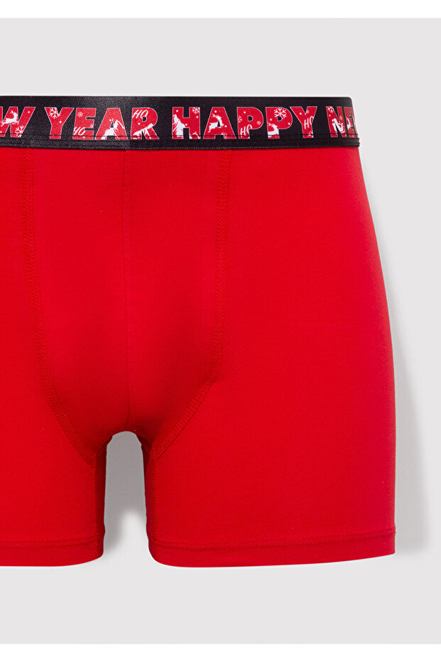 Yılbaşı Temalı Basic Boxer 0911733-32421 - 2