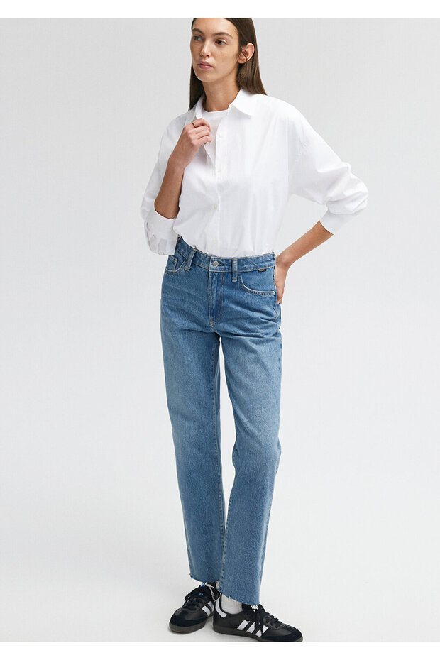 New York All Blue Vintage Dark Jean Trousers 101441-85600