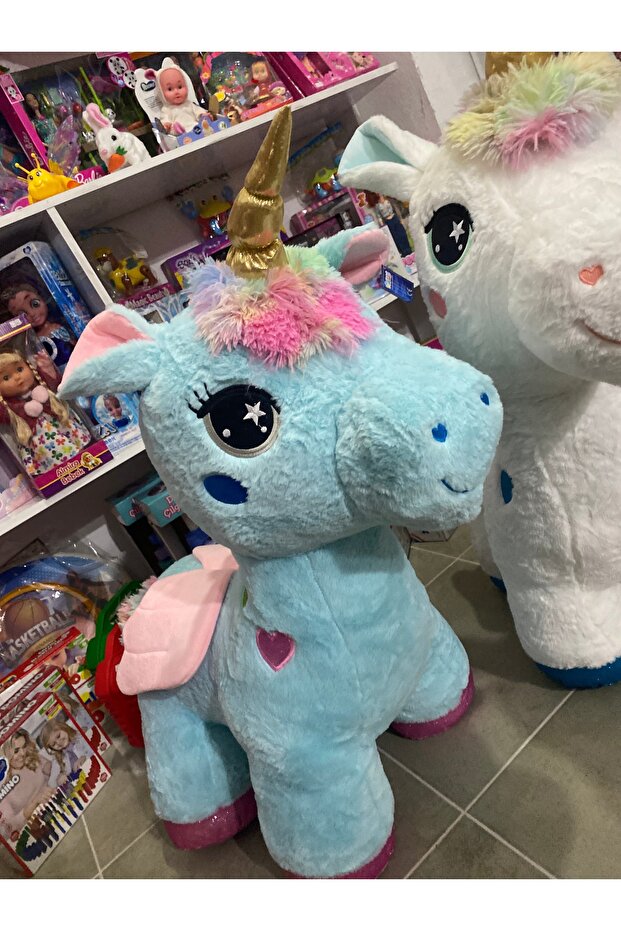 Dev unicorn peluş - 4