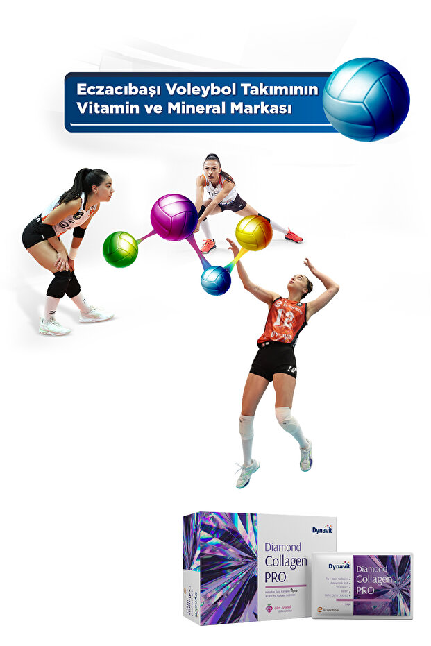 Diamond Collagen PRO 30 Saşe - Hidrolize Peptit Tip 1 Balık Kolajeni, Biotin - Saç&Cilt&Tırnak - 8