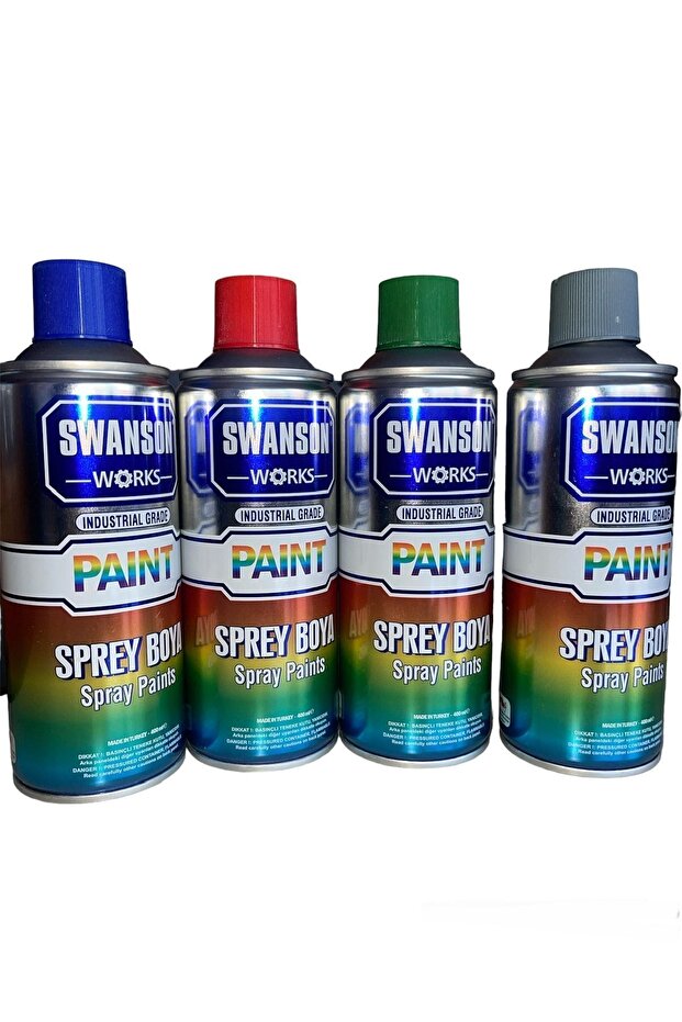 Sprey Boya Akrilik Kırmızı 400 ML - 2
