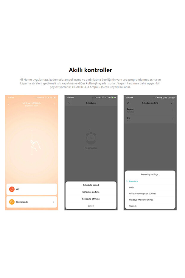 Mi Smart Led Bulb Cool White Ampul - 4