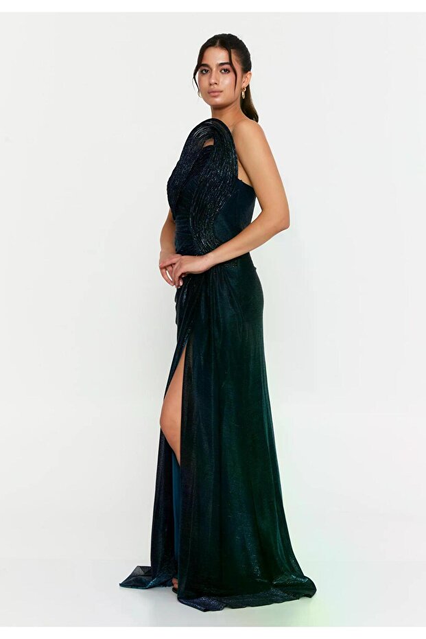 6035SIM SİMLİ ELBİSE - 3