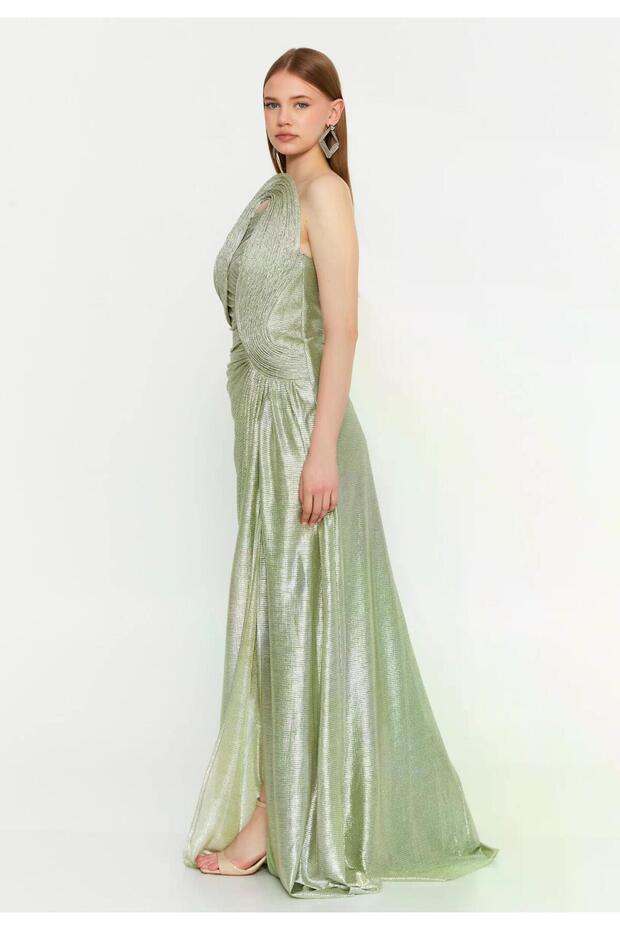 6035SIM SİMLİ ELBİSE - 3