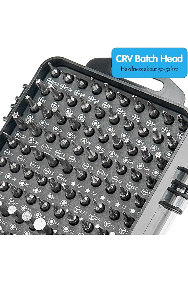 115 PARÇA TAMİR SETİ-YEDEK TORNAVİDA HEDİYELİ - 4