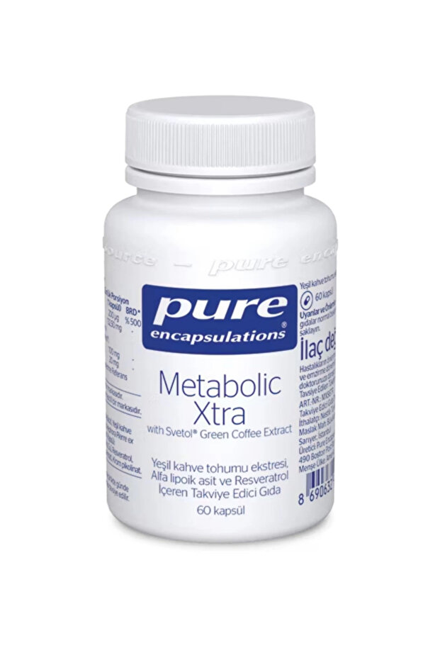 Encapsulations Metabolic Xtra 60 Kapsül