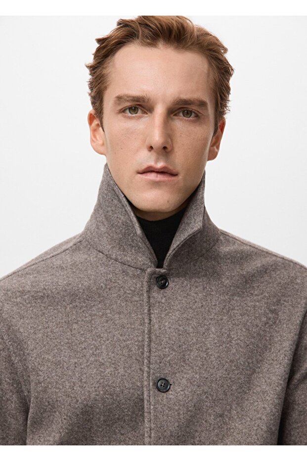 Regular kesim flanel gömlek ceket - 6