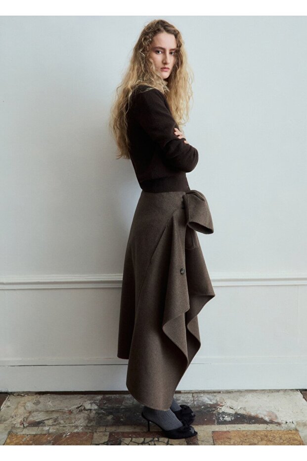 V yaka triko hırka - 2