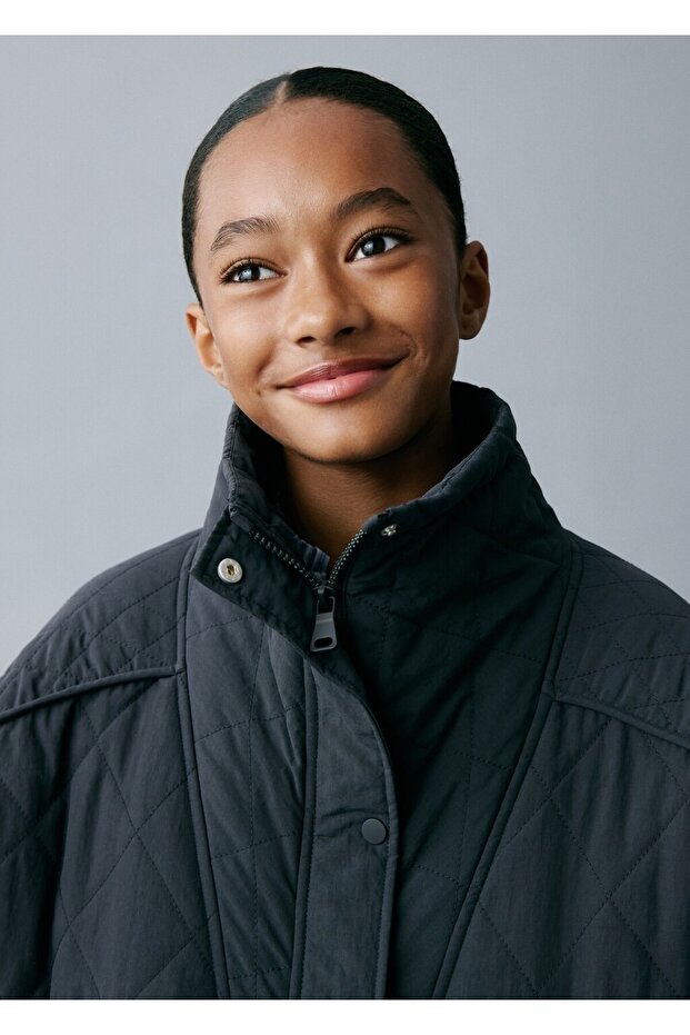 Oversize kapitone anorak - 6