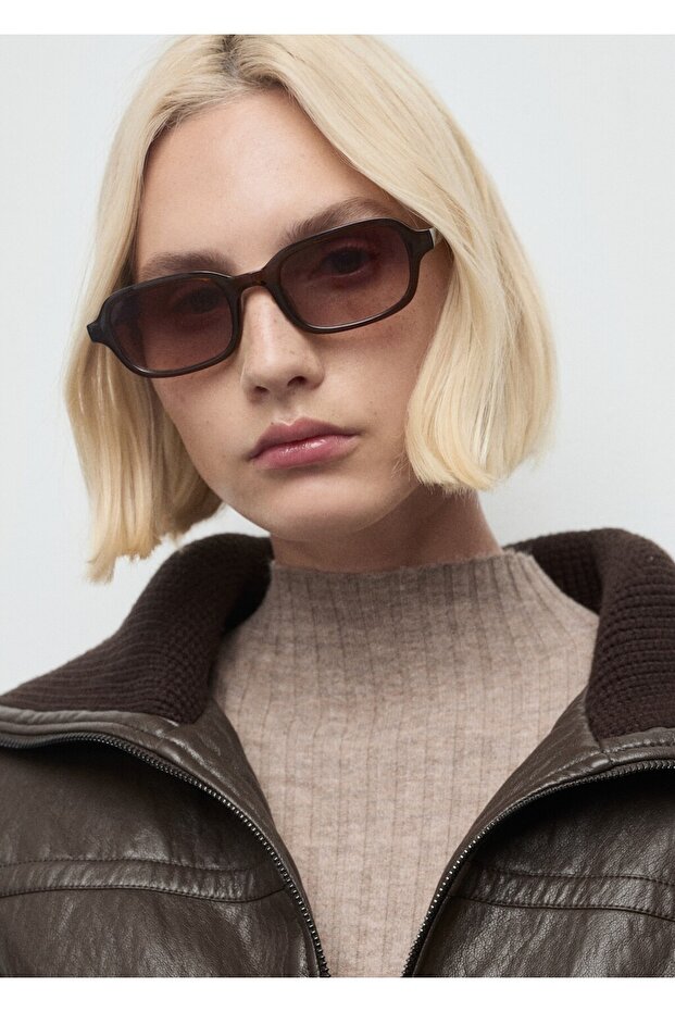 Perkins yaka ribana elbise - 1