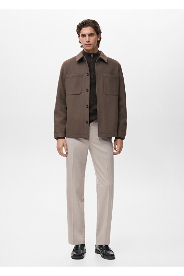 Regular kesim pensli pantolon - 2