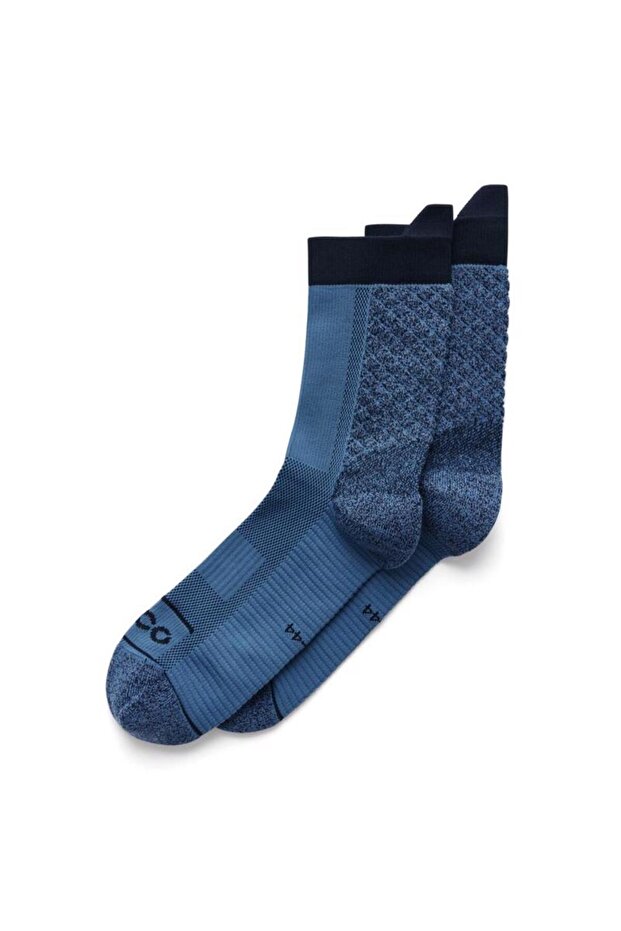 Tech Hiking Mid-Cut Lacivert Çorap - 1