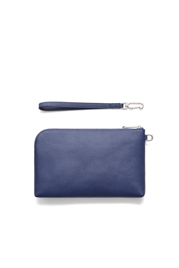 Wristlet L Soft Pebbled Leather - 2