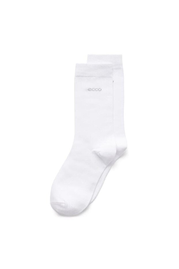 Classic Mid Cut 5-Pack Beyaz Çorap - 2