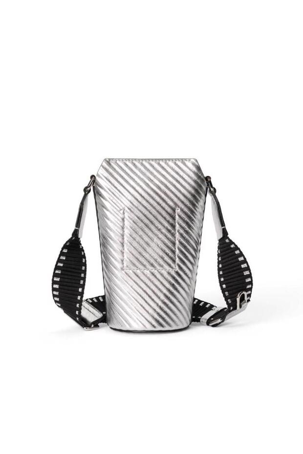 Pot Bag Metallic Leather - 2