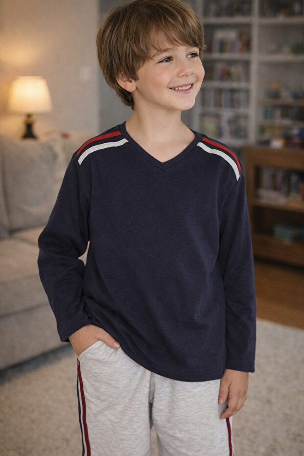 Çocuk Pijama Üstü - 1