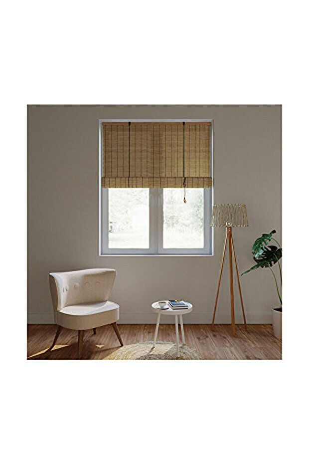 Stor Perde Ahşap Gör Bambu Kahve - 2