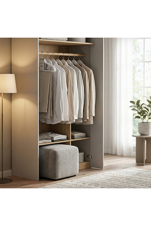 Soft Touch Askı 6 lı Beyaz - 3