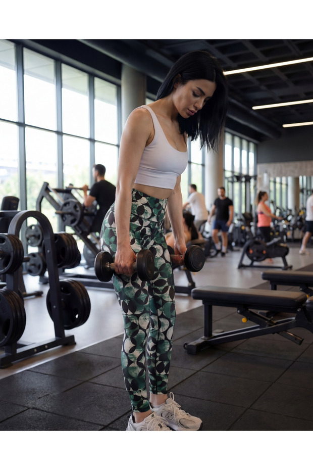 Patterned Tights Recovery Verdevibe - 2