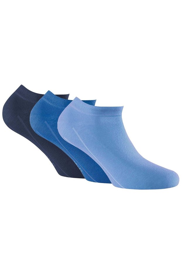Rohner Basic Unisex Sneaker Socken, 3er Pack - Unsichtbare Sneaker-Socken