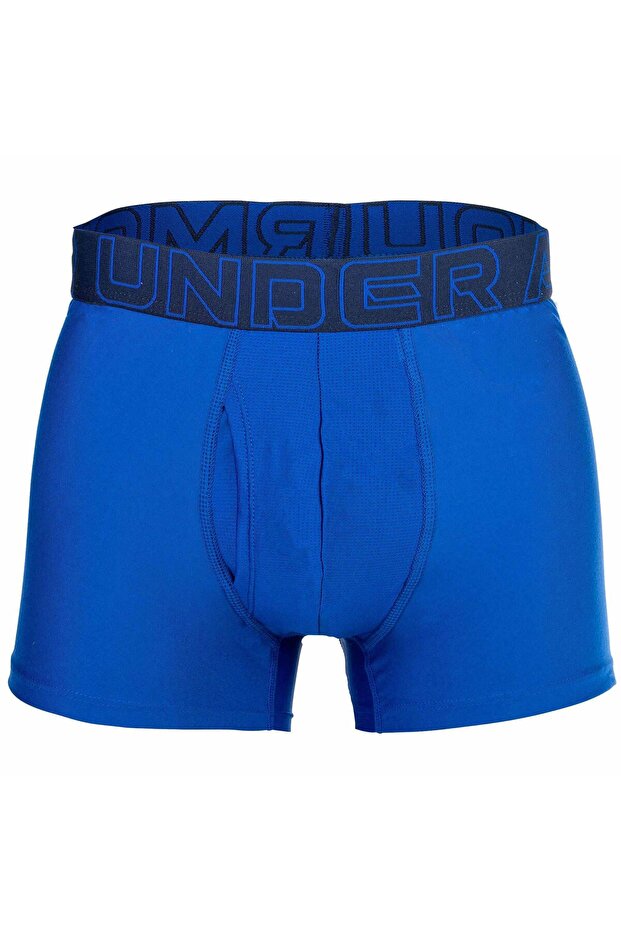 Herren Boxershorts, 6er Pack - Performance Tech Trunks Solid 3 in, Stretch, einfarbig - 2