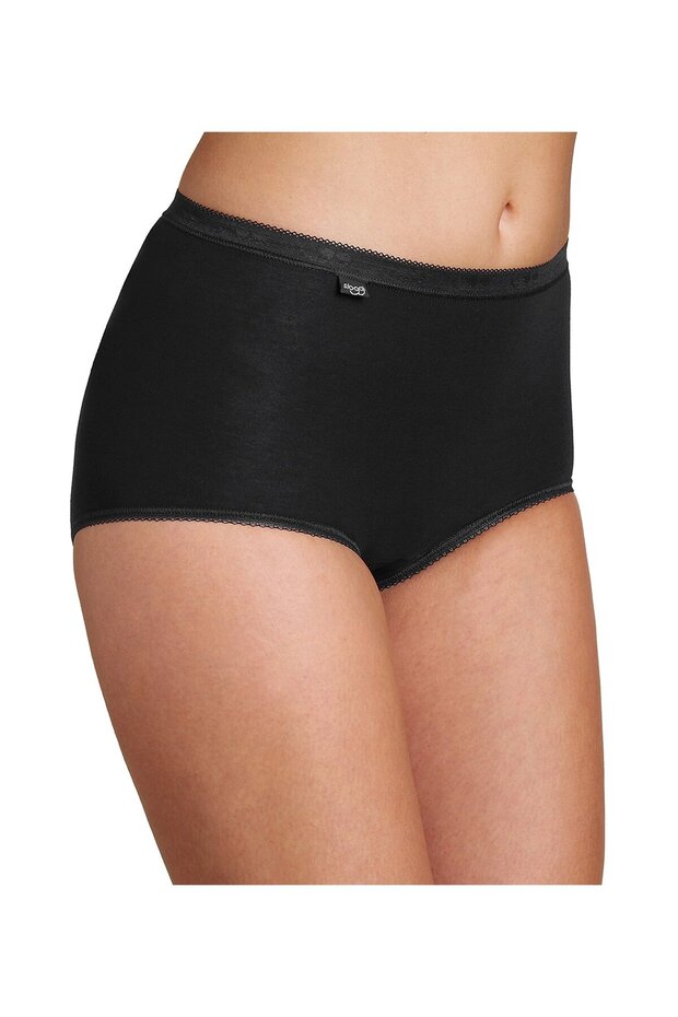 Damen Slip Maxi, 6er Pack - Basic+, einfarbig - 3