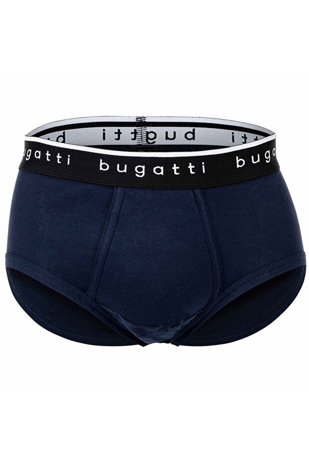 Herren Slips, 3er Pack - Feinripp, Eingriff, Baumwolle, einfarbig - 4