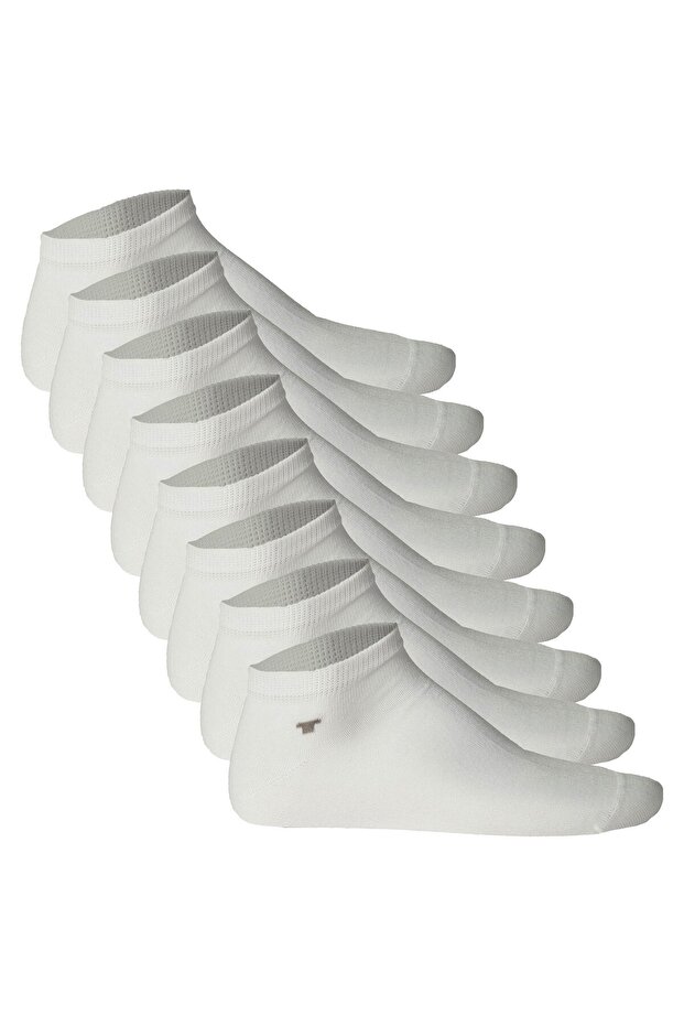 8er-Pack Unisex-Basic- und Sportsocken – Einfarbig - 1