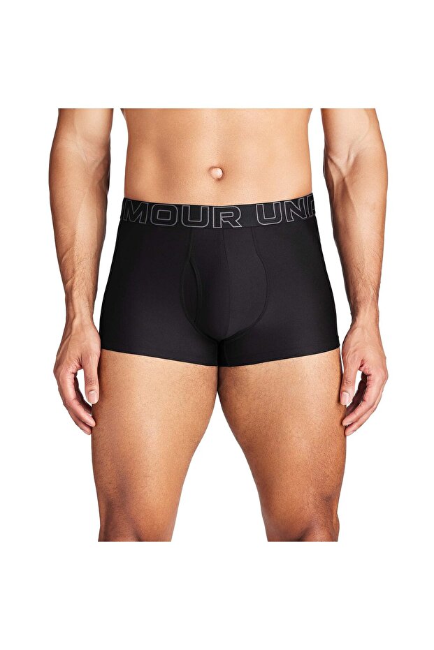 Herren Boxershorts, 6er Pack - Performance Tech Trunks Solid 3 in, Stretch, einfarbig - 2