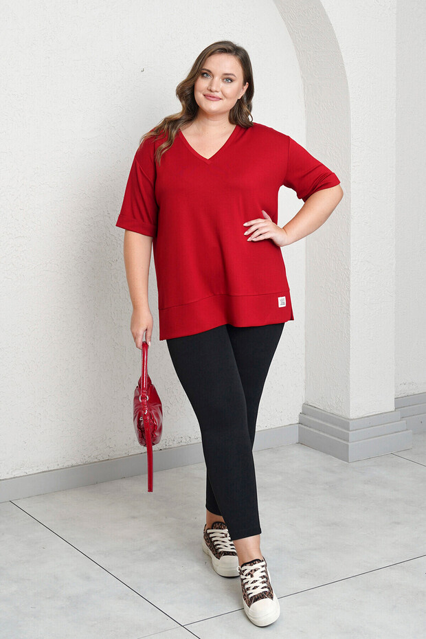 V-YAKA BASIC MODAL TİŞÖRT - 3