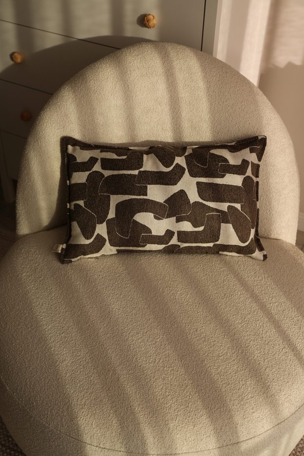 Pablo Coffee Rectangular Throw Pillow Cover (30X50)