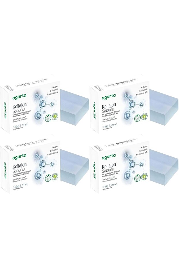 Handmade Natural Soap 150Gr Collagen (Set of 4)