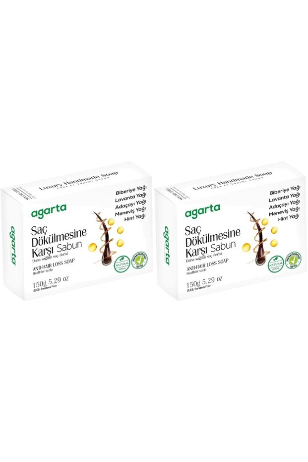 Handmade Natural Soap 150Gr Anti-Hair Loss (Set of 2)