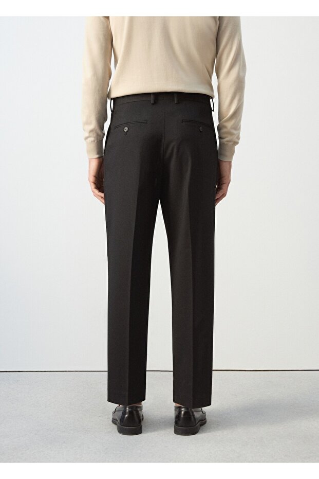 Boston regular fit kumaş pantolon - 4