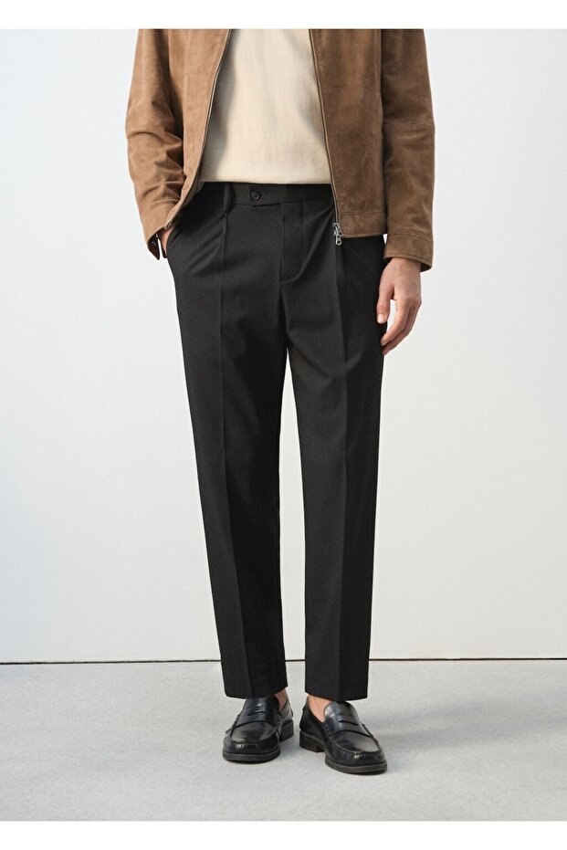 Boston regular fit kumaş pantolon - 1